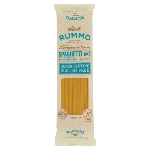 Rummo Spaghetti No. 3 – Whole Grain Rice, Gluten-Free (400g)