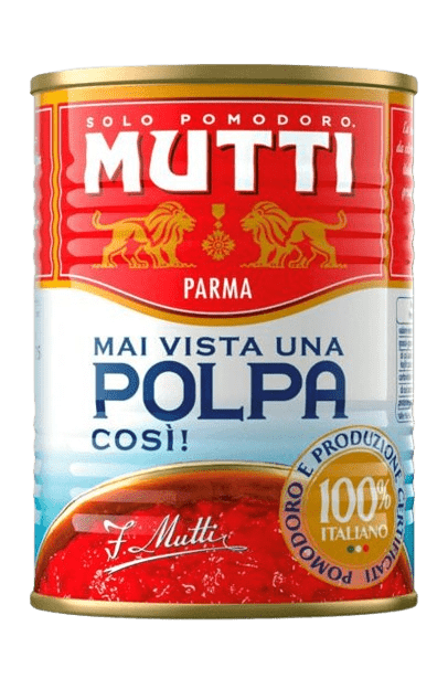 Mutti SOLO POMODORO Tomato Pulp Can