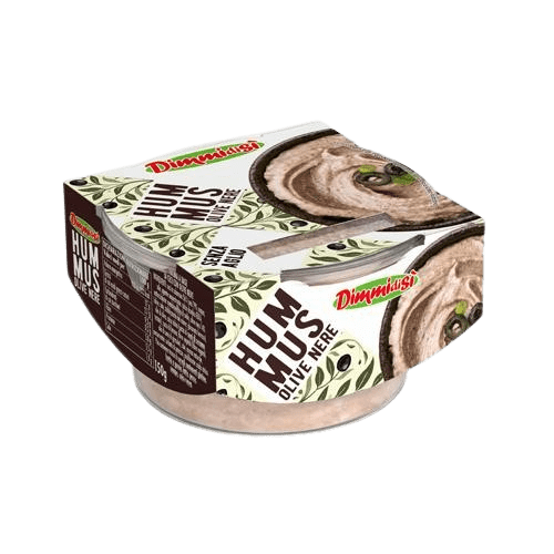 Decorative Hummus Container with Toppings