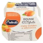 Melinda Mousse with Golden Apples and Apricots