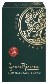 IL RISO GALLO Gran Riserva Rice Label
