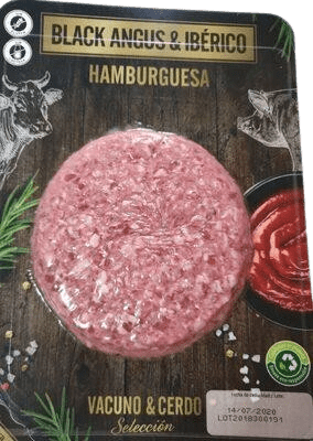 Black Angus & Ibérico Burger – Premium Beef and Pork Blend