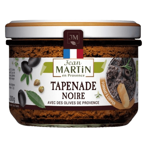 Jean Martin Black Olive Tapenade – 200g from Provence
