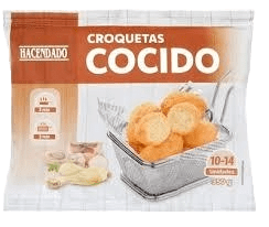 Croquetas Hacendado Cocido Snack Package