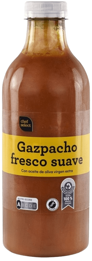 Chel Gazpacho Fresco Suave with Extra Virgin Olive Oil