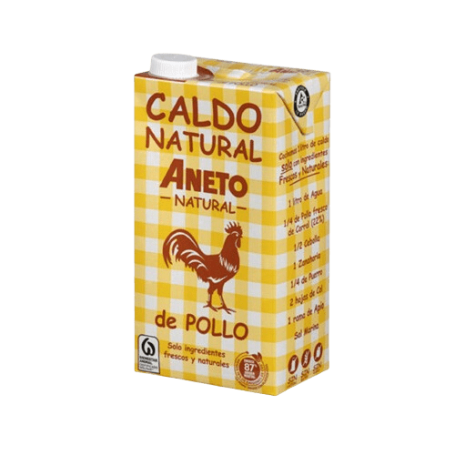 Caldo Natural Aneto – Chicken Broth Carton
