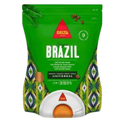 Delta 9 Brazil Café Torrado Ground Coffee Bag
