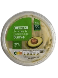 Container of ECQ EROSKI Guacamole