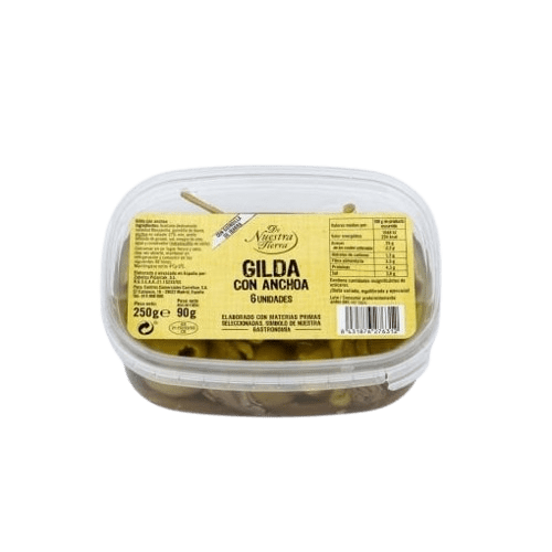 Gilda Anchovies in Plastic Container