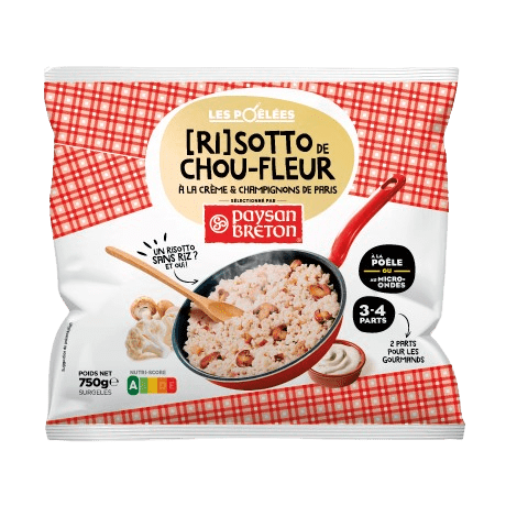 Paysan Breton – Cauliflower Cream & Mushroom Risotto