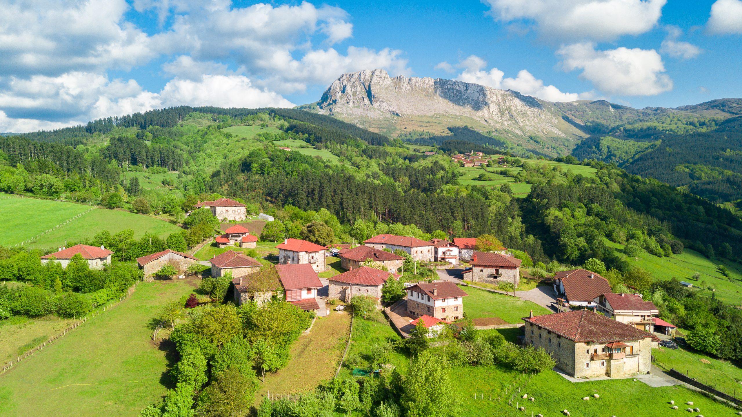 Mountain Village in Summer
