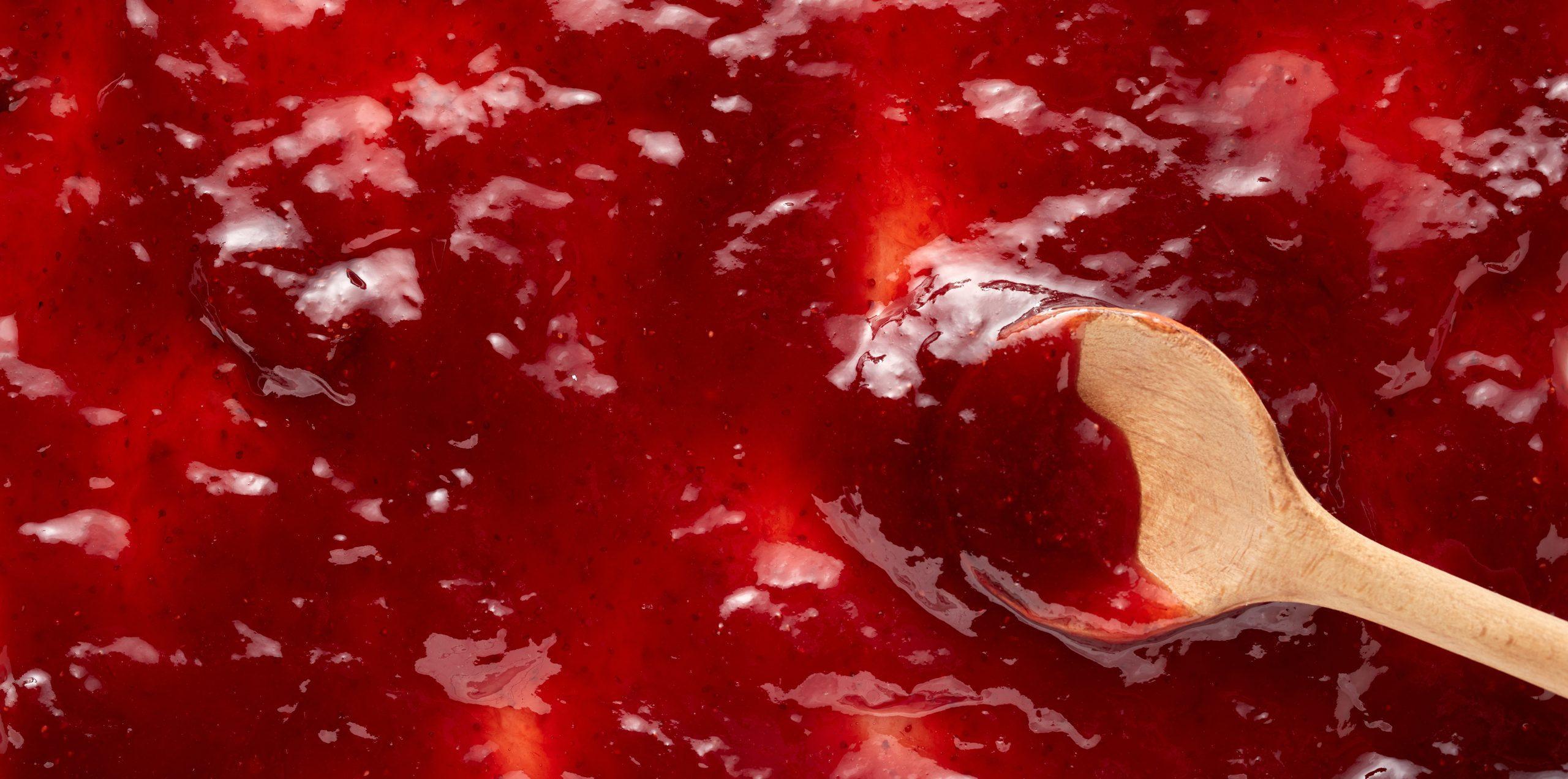 Spoonful of Red Fruit Preserve