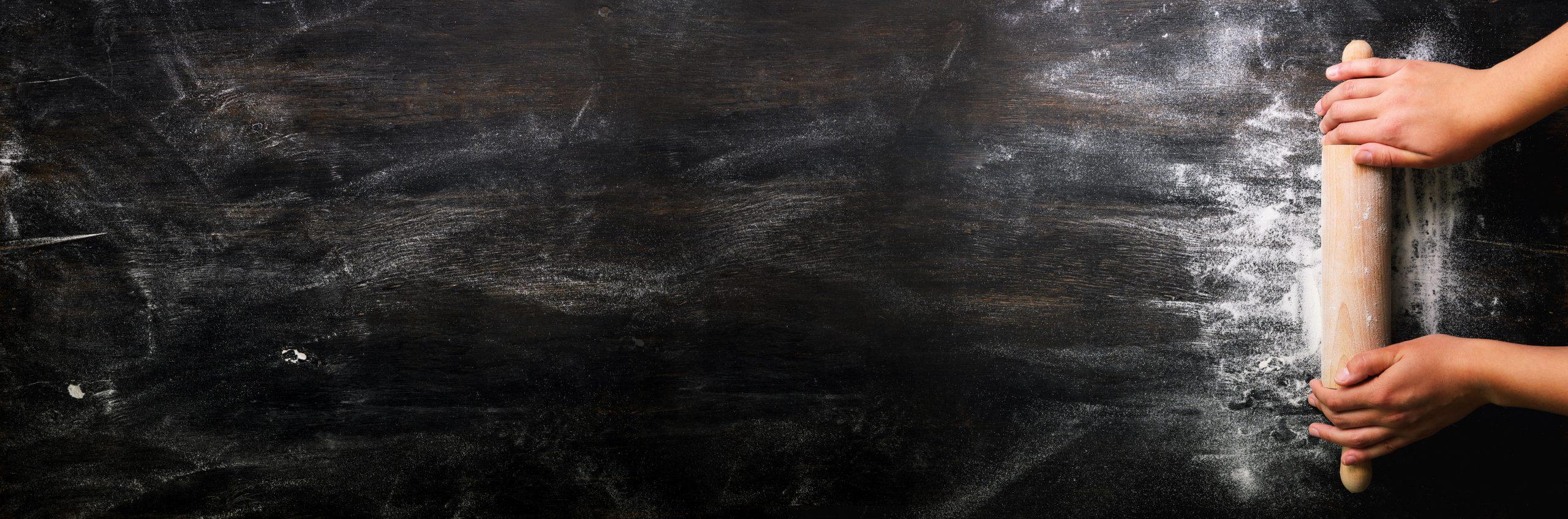 Black Surface with White Spots and Text