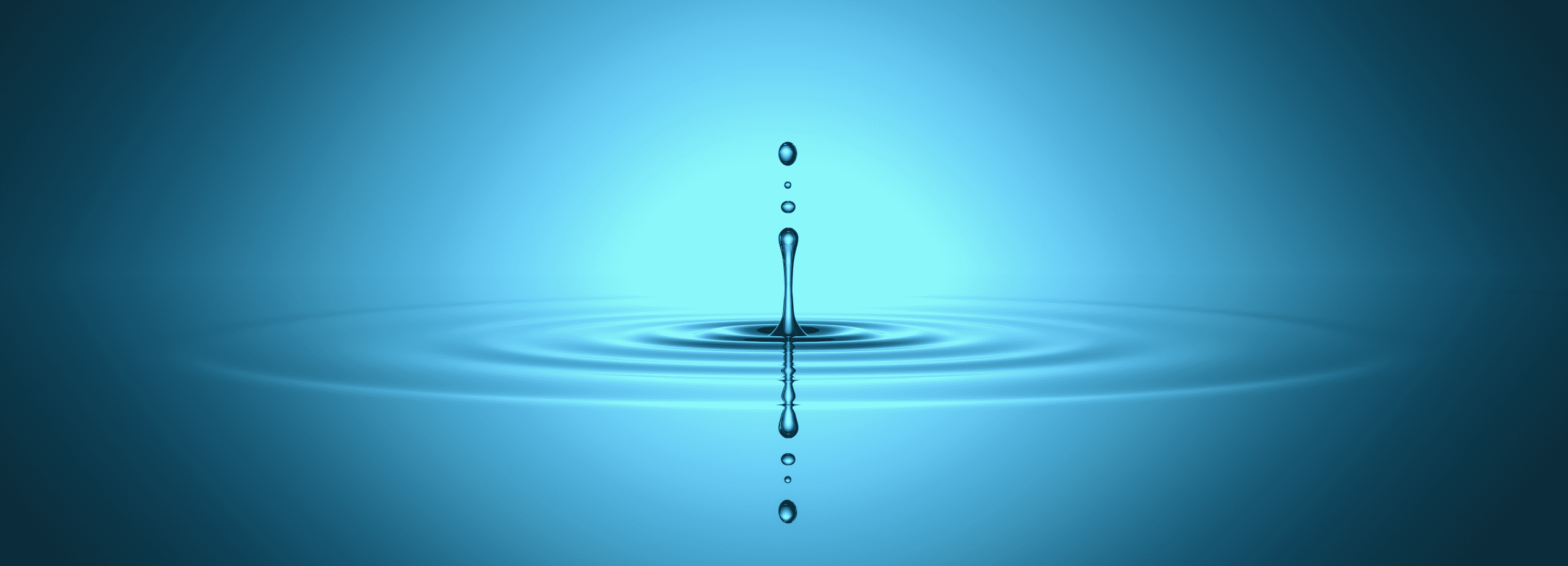 Water Droplet Splashing into Still Water